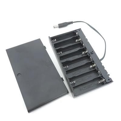 Pouzdro držáku 12V baterie AA s vypínačem 8x1,5V držák baterie AA q1