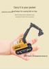 1:64 Alloy Engineering Car Set - 6-Piece Mini Pull-Back Toy for Kids