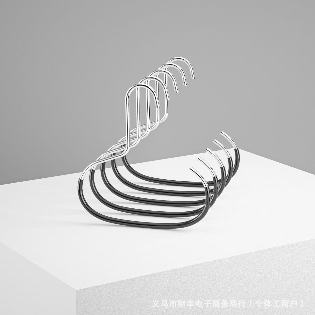 

5pcs Versatile Manganese Steel Round Hook for Hats Ties Scarves Bags Strong Load-Bearing Closet Cabinet Organizer Holder Hook