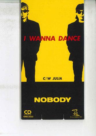 

CD NOBODY - I Wanna Dance 10HD2033PROMO VICTOR Japan Japanese Pop/Rock Used