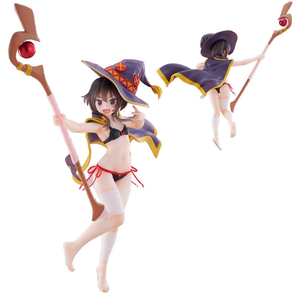 23.5CM Megumin Figure Anime Kono Subarashii Sekai ni Shukufuku o Cute Desktop Golf Model Toy Gift Collection Ornaments PVC