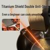 COOKER KING Titanium Shield Non-Stick Stir-Fry Pan