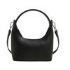 Pu Moon Shape Handbag For Women Summer Casual Fashion Purse With Zipper Closure