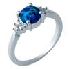 Silver Ring with Opal 0.54ct (1920244)