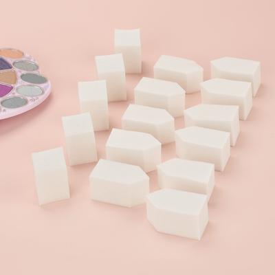 50pcs Makeup Practice Sponge Wet And Dry Dual-use Latex Foundation Sponges Pentagon Shape Washable Lady Gifts Makeup Accessories