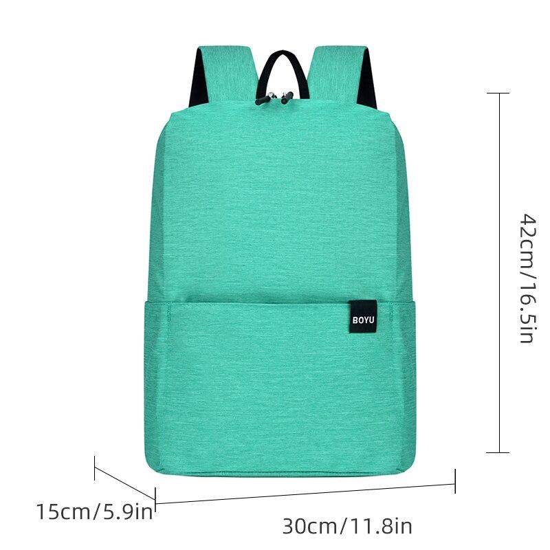 Rucsac de modă 20L, impermeabil, colorat, de zi cu zi, marcă, pentru petrecere a timpului liber, urban, unisex, pentru sport, pentru bărbați, femei, geantă de școală