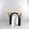Modern Minimalist Geometric Metal Arch Vase Decor Living Room Bedroom Entryway Home Decoration