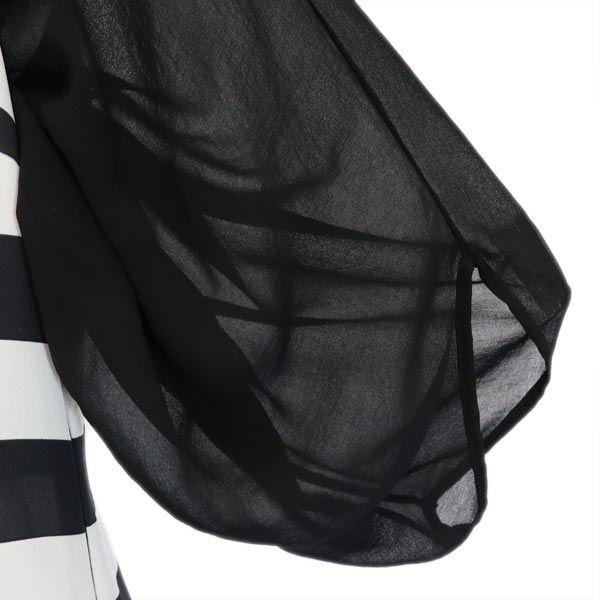 PAOLA FRANI Made In Italy Border Five-quarter Sleeve One Piece Women Used