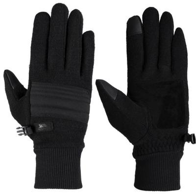 TRESPASS Guantes de esquí de cuero Douglas para hombre