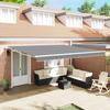 Awning Blind - Exclusive House - Matte White - Aluminum - 400 × 350 Cm