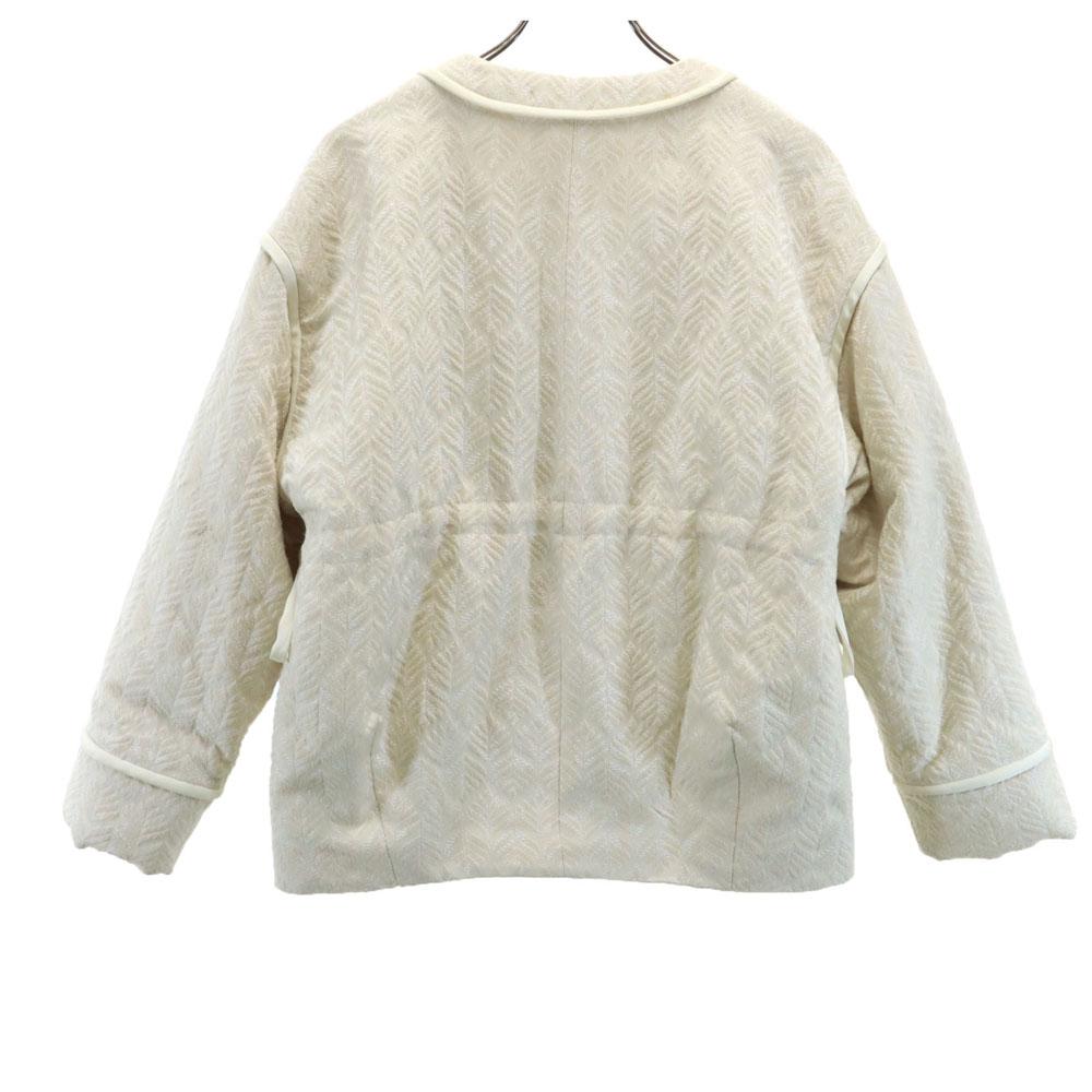 PUBLIC TOKYO made in Japan Leaf Pattern No color Batting jacket FREE Women Used