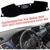 Anti-Slip Fit -2025 Kia Seltos Car Dashboard Cover Dashmat Dash Mat Pad