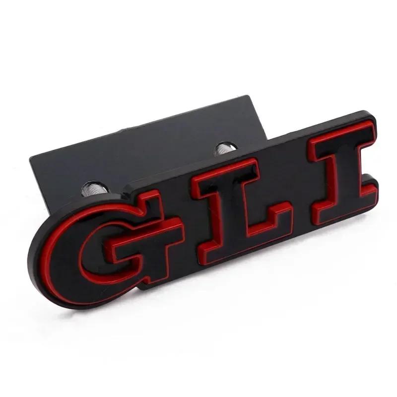 3D Metal Car Letters GLI Logo Rear Trunk Front Grill Badge Emblem Sticker Decals For Volkswagen VW Jetta MK2 MK4 MK5 MK6 MK7 MK8 zd1