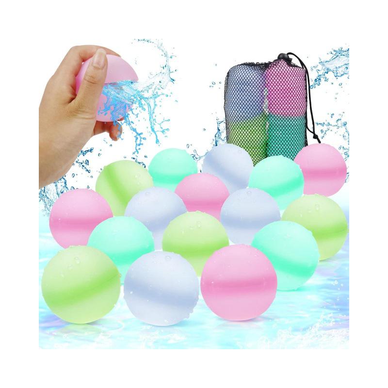 

Fast Refill Silicone Magnetic Water Bomb (Reusable) Colorful Bag