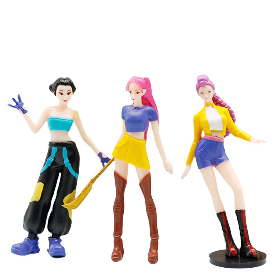 5pcs/Set Action Figure 9pcs/Set Toy Derpys Tiger Rumi Mira Zoey Sussy Figurine Doll For Fans Gift