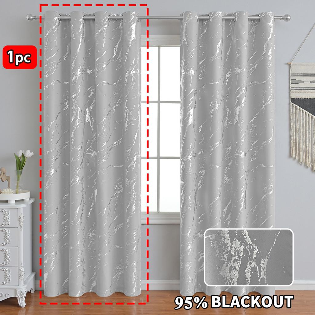 Gold und Silber Folien Marmor Verdunkelungsvorhänge mit Ösen für Wohnzimmer Sonnenschutzvorhänge Trennvorhänge Türvorhänge