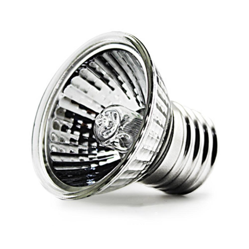 Reptile Heat Lamp Rotating Reptile Light Bracket with Clamp UVA/UVB Heating Lamp Bulb 25W/50W/75W