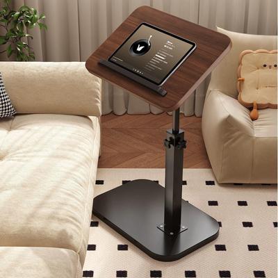 Adjustable Rotating Bedside Table: Folding Laptop Desk & Sofa Side Table