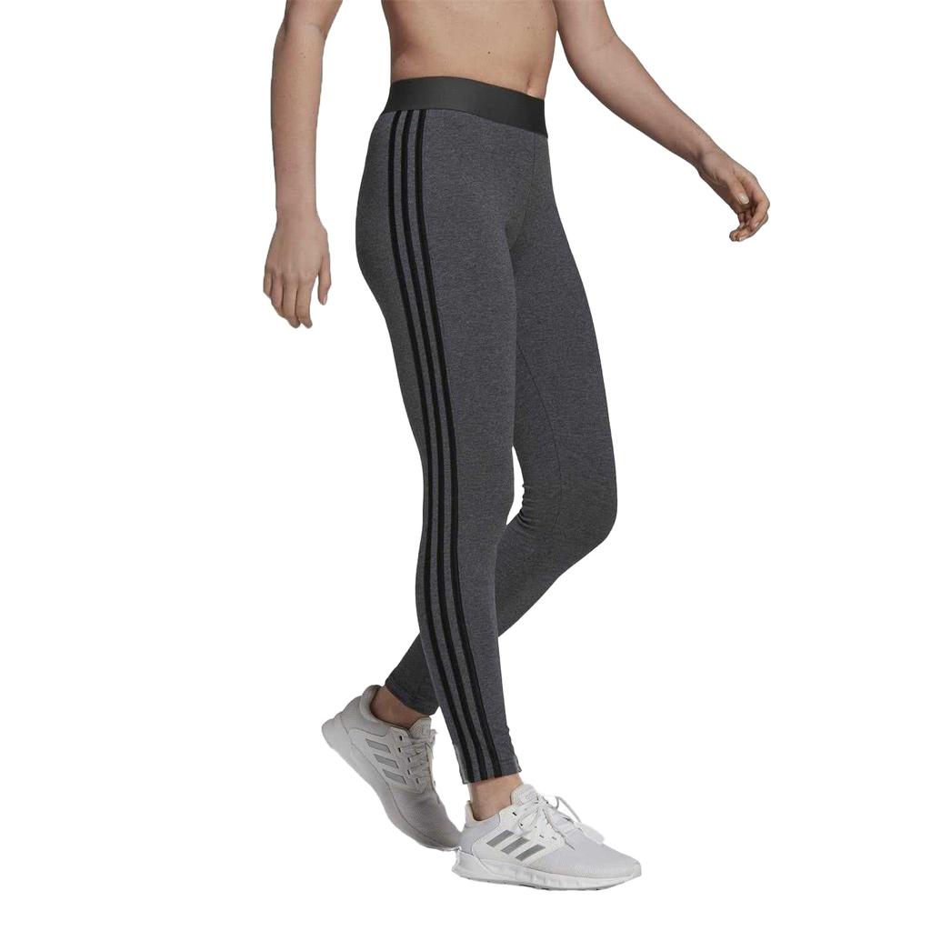 adidas Womens/Ladies Essentials Cotton Blend 3 Stripes Sport Leggings