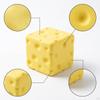 Block Cute Sensory Toy Gift Novelty Slow Rising Yellow Cheese for Adults Holiday Gifts