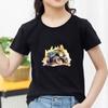 Kids Cotton T Shirt Playful Splash Offroad Car Print Crew Neck Short Sleeve Tee Casual Boys Girls Summer Tops