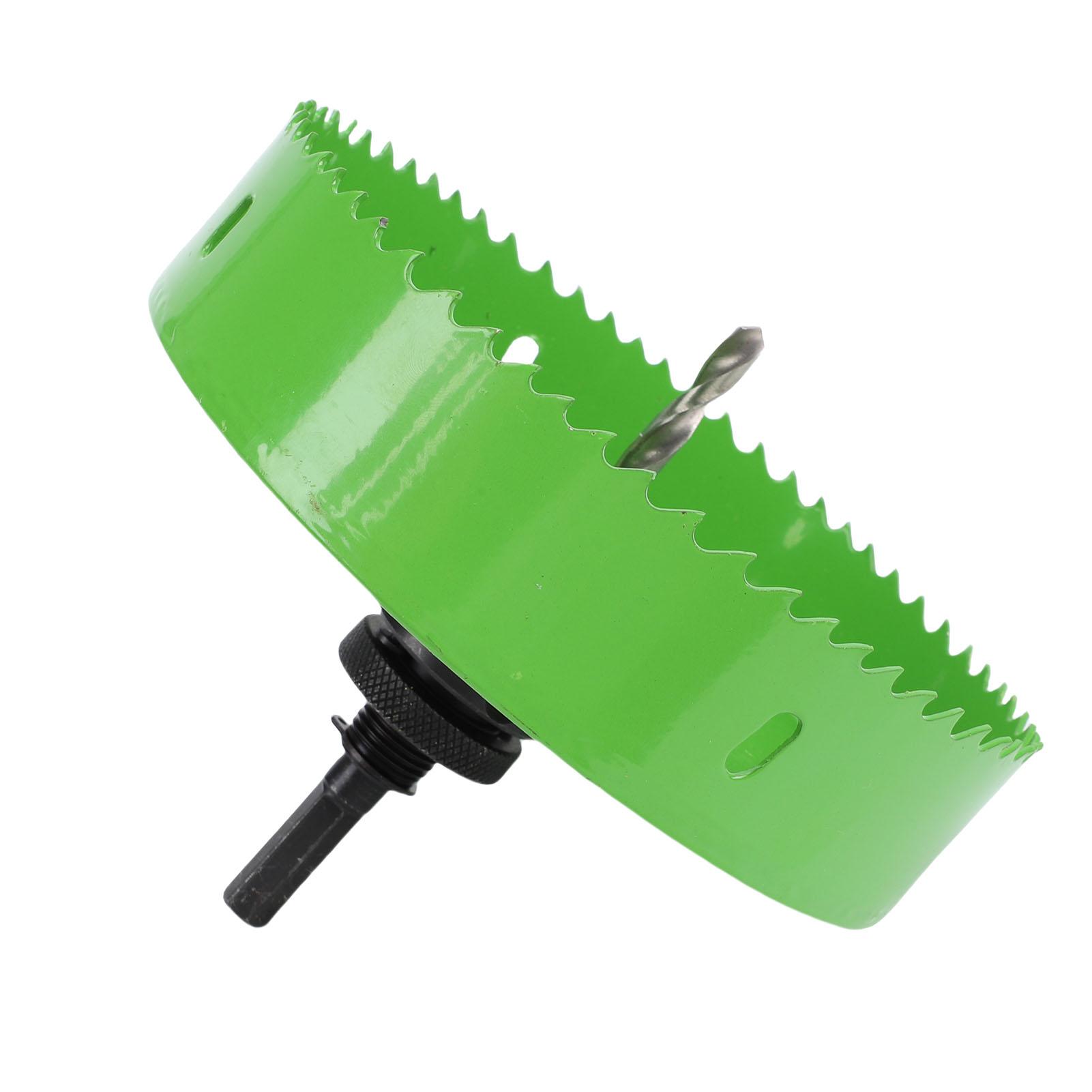 

Recessed Light Hole Saw 6 Inch Bi Metal Hole Cutter with Dust Bowl for Wood Plywood Plastic Gypsum Board