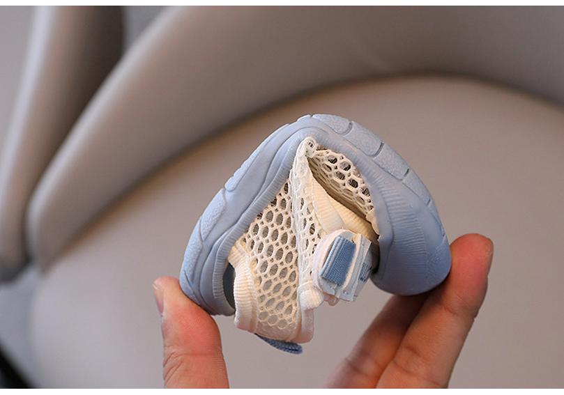Summer 2026 Baby Girls' Soft Sole Mesh Sandals
