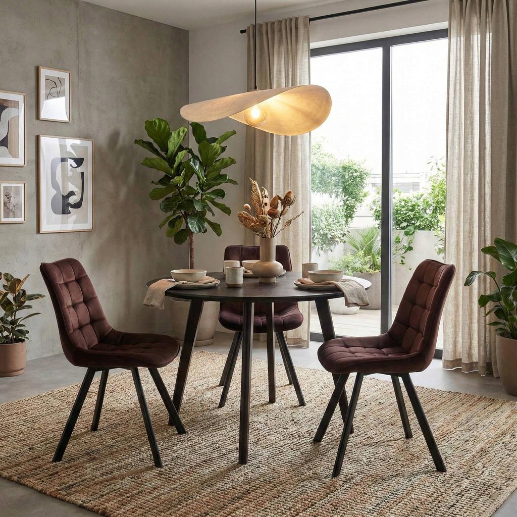 J265 Velvet Chair Brown Riviera 28