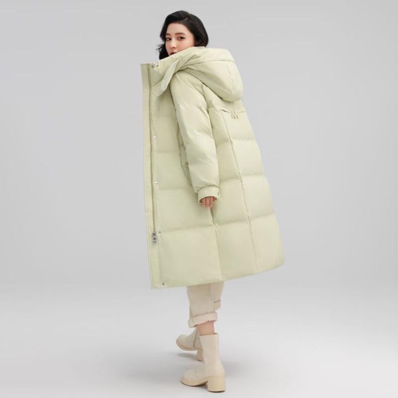 YAYA Women's Thickened Long Down Jacket YE4B603972X
