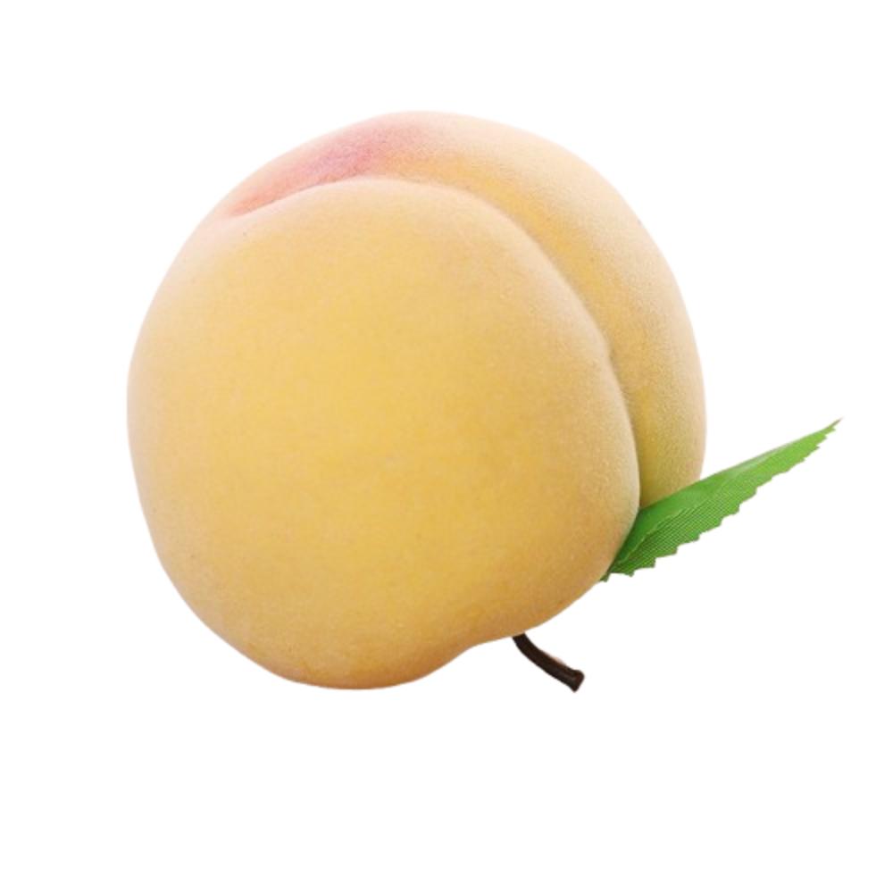 

10pcs Realistic Artificial Foam Peach Handicrafts Faux Fruit Ornament Home Decor Style 3