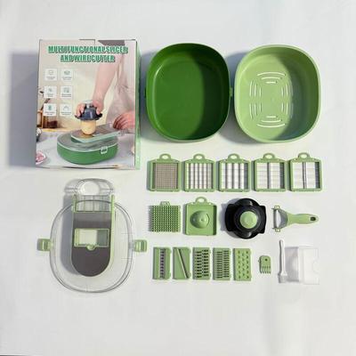 Multi-functional Manual Vegetable Chopper & Slicer