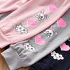 New Casual Pants for Children Fashionable and Versatile Printed Cropped Pants for Baby Girls Thin Mosquito Repellent Pants for Girls