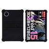 Silicone Case for DOOGEE Tab A9 Plus A9 Pro Plus 11 Inch Tablet Shockproof Protective Cover with Kickstand TPU Full Body