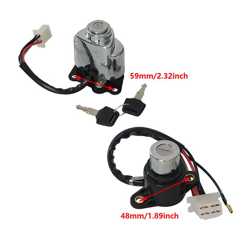 Motorcycle Ignition Switch Gas Tank Cap Cover Lock Key Set for Honda Shadow VLX 600 VT600 VT400/750 Steed VLX 400 1991-2013