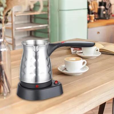 Foldable Handle Electric Turkish Coffee Maker Stainless Steel Turkish Coffee Machine  Office
