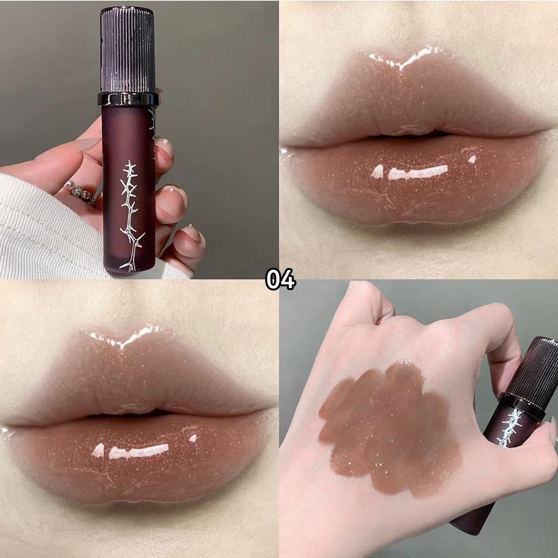 Secret Language of Thorns Lip Glaze Matte Matte Velvet Long-lasting Rich Makeup Lipstick Lip Mud