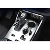 Silver Titanium Cover Trim Console Gear Shift Knob For Toyota Highlander 2020-23