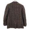 Harris Tweed 70-talls vintage skreddersydd jakke Brun Dame Brukt