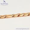 A00859717 Xuping Jewelry Dubai 18K Gold Plated Personality Elegant Cuban Chain Cool Trend Couple Necklace