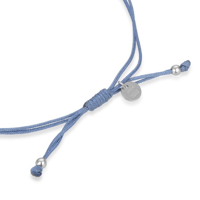 Bracelet - Mon Soleil - Argent 925 - Agate Bleu - Taille Unique - Femme