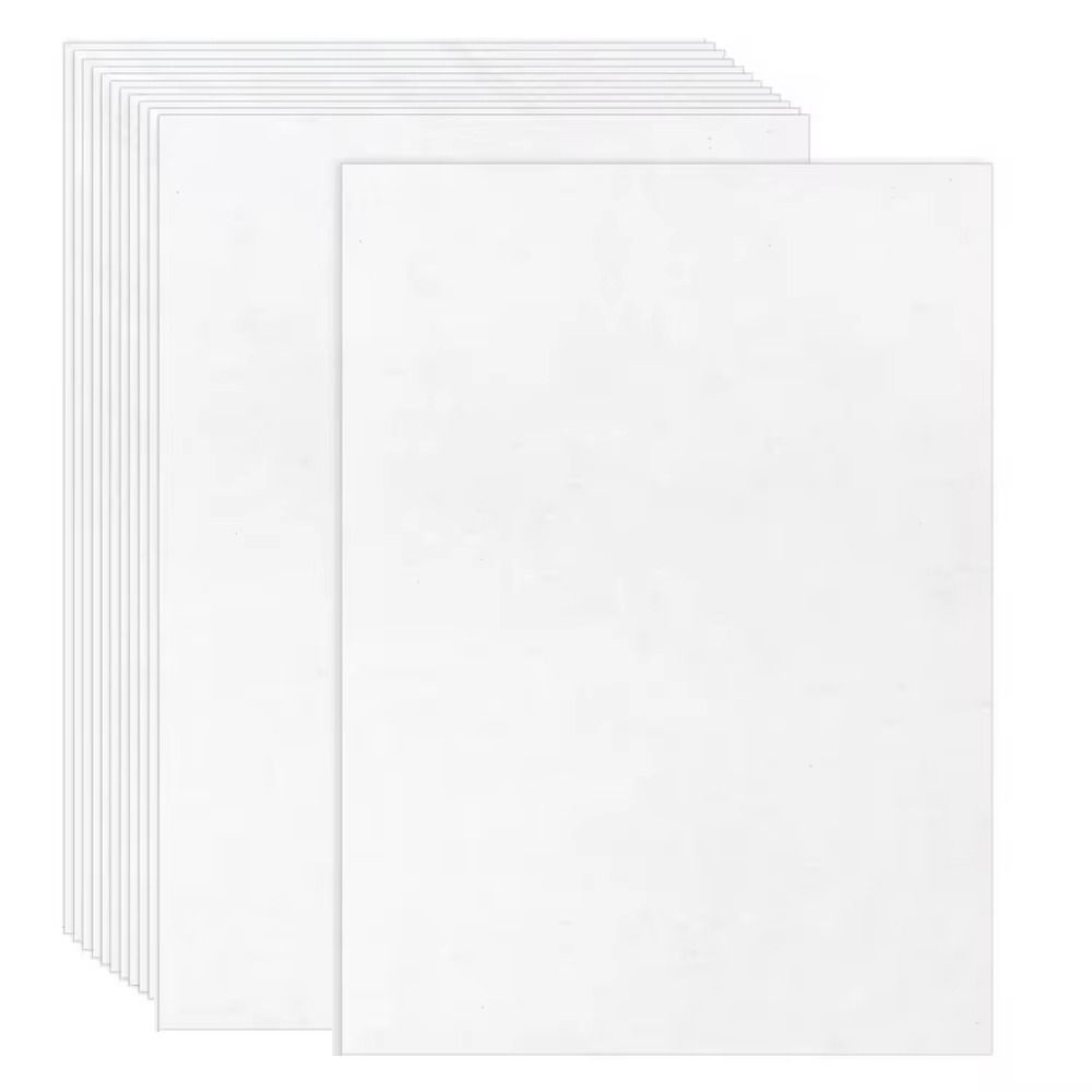 1Pcs Durable Printable Shrink Plastic Sheets Handmade Translucent White Shrink Film 29x20cm Shrinky Art Papers Kids Gifts