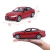 Bburago Alfa Romeo Giulia 2016 Giulia 2016 Red Diecast Car Mini Car RD 1/24 Alfa-Romeo 18-21080