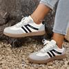Vintage Streetwear Low Top Sneakers Women  Spring Brand Designer Platform Sport Shoes Woman Non-Slip Flat Casual Shoes
