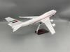747 Model Airplane UAE Presidential Flight B747-8 Large Diecast Airplane Model Kits with Stand Display Collectible for Aviation