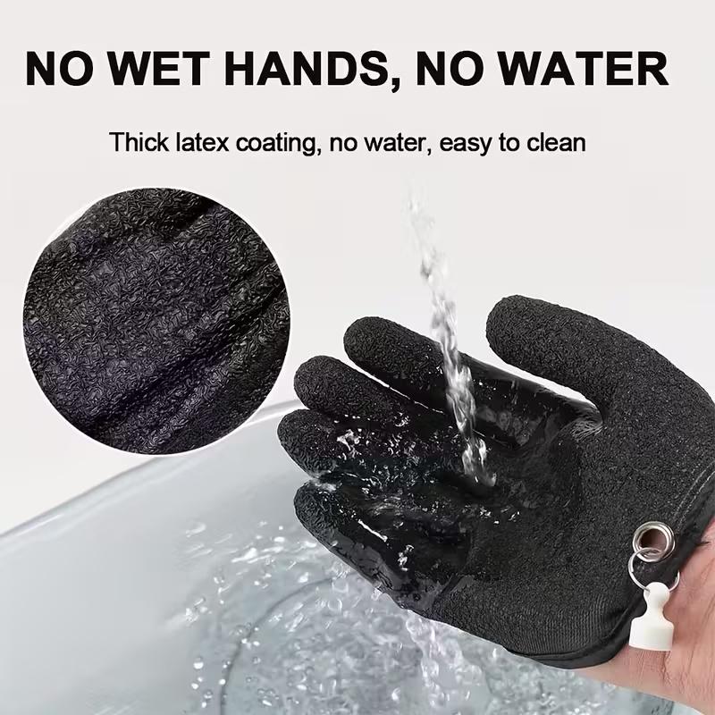 One-Hand Magnet Fishing Gloves - Quick-Dry Anti-Slip Grip for Ocean, Lake & River Fishing, Heavy-Duty & Secure