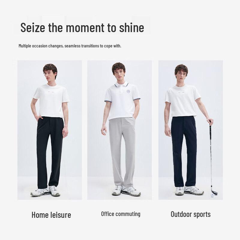 Navigare Pantalon décontracté droit extensible 3 proofs pour homme