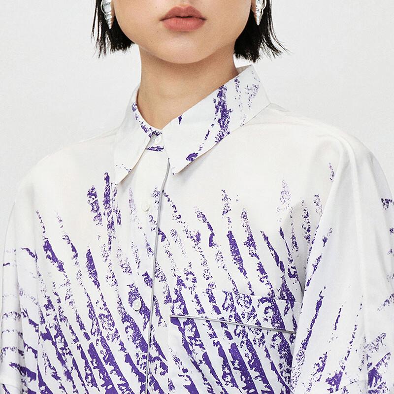 Less 2025 Summer Loose Short Long-Sleeve Shirt
