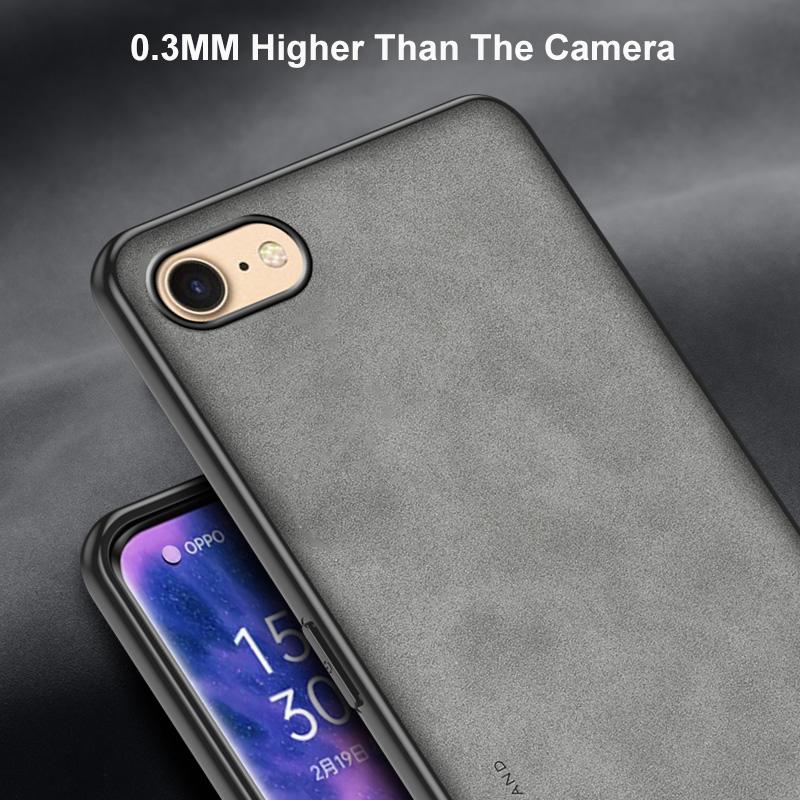 Luxury Leather Case For iPhone 6 6S 7 8 Plus Cover Silicone Protection I Phone Case For iPhone 5 5S SE 2020 2022 SE2 SE3 Coque