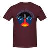 1 Piece Rocket Art Funny 100 Cotton Tshirt Fly To The Moon Tops Tees For Unisex