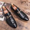 Trend Social Genuine Leather Shoes Men Wedding Party Office Genuine Leather Mens Dress Shoes Classic Daily Formal Business Footwear For Men Shoes